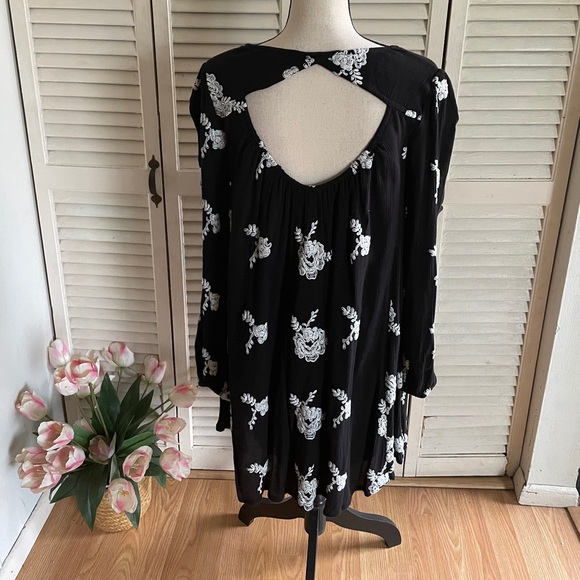 Free People Emma Dress Black Combo - Picture 7 of 9